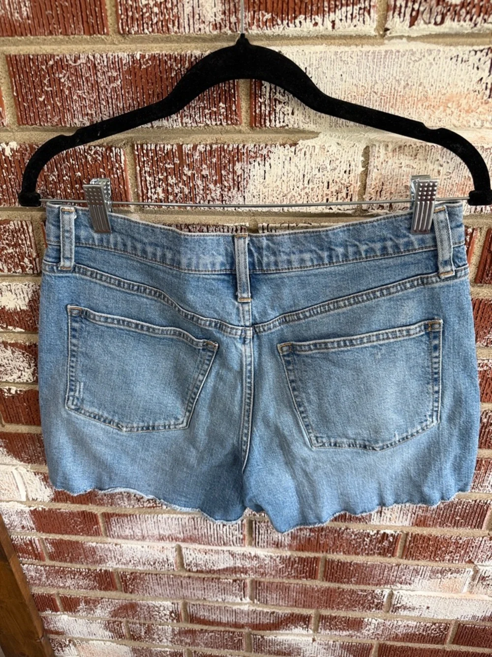 J. Crew High Rise Denim Short in Tea Time Wash Sz 28 Style #AV425
